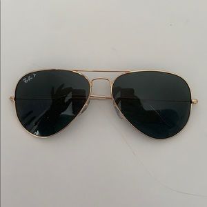 Ray Ban classic polarized aviators